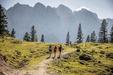 Wandern in einer der bekanntesten Alpenregionen